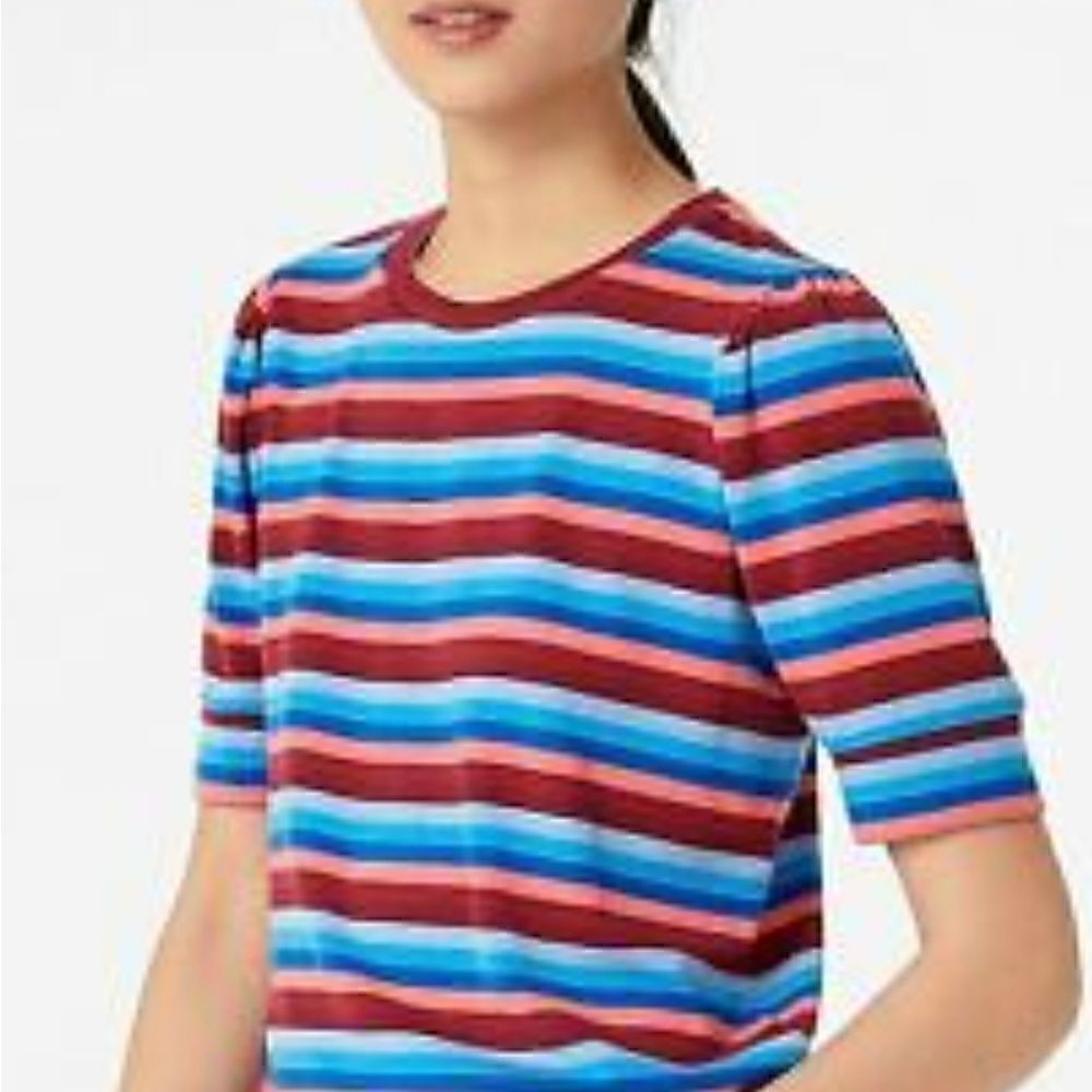 NWT J CREW STRIPED TOP - Picture 6 of 7